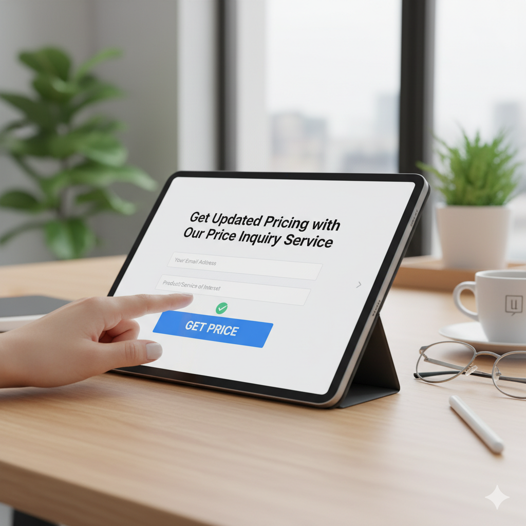 Get updated pricing with our price inquiry service